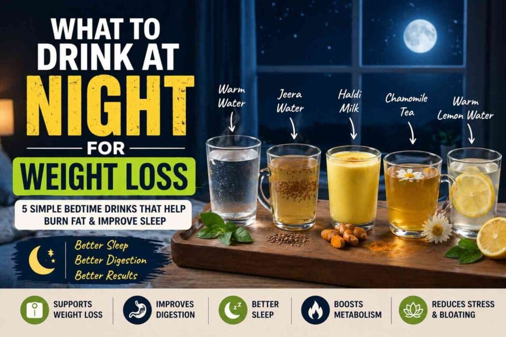 what to drink at night for weight loss