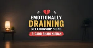 Emotionally draining relationship signs causing stress and emotional exhaustion