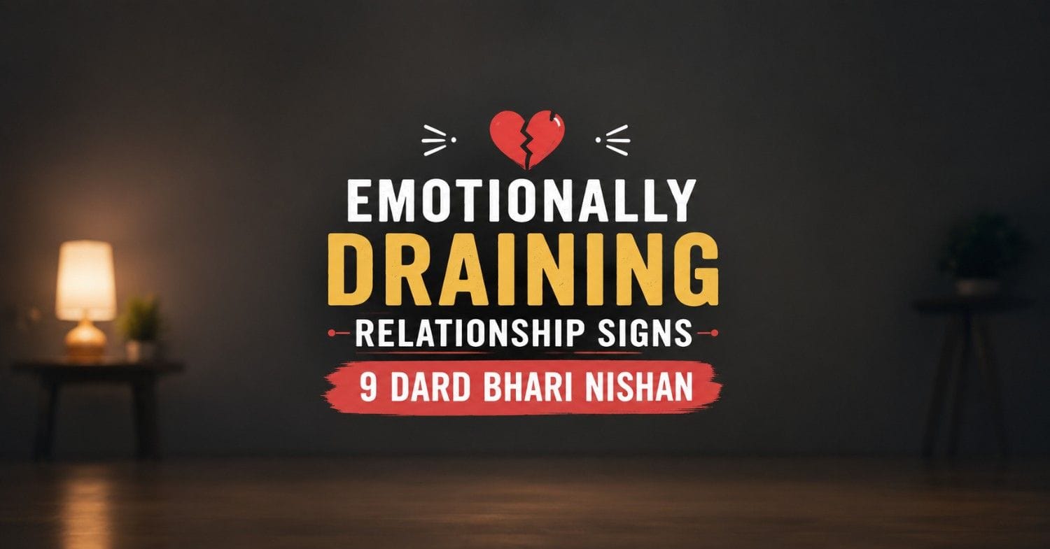 Emotionally draining relationship signs causing stress and emotional exhaustion