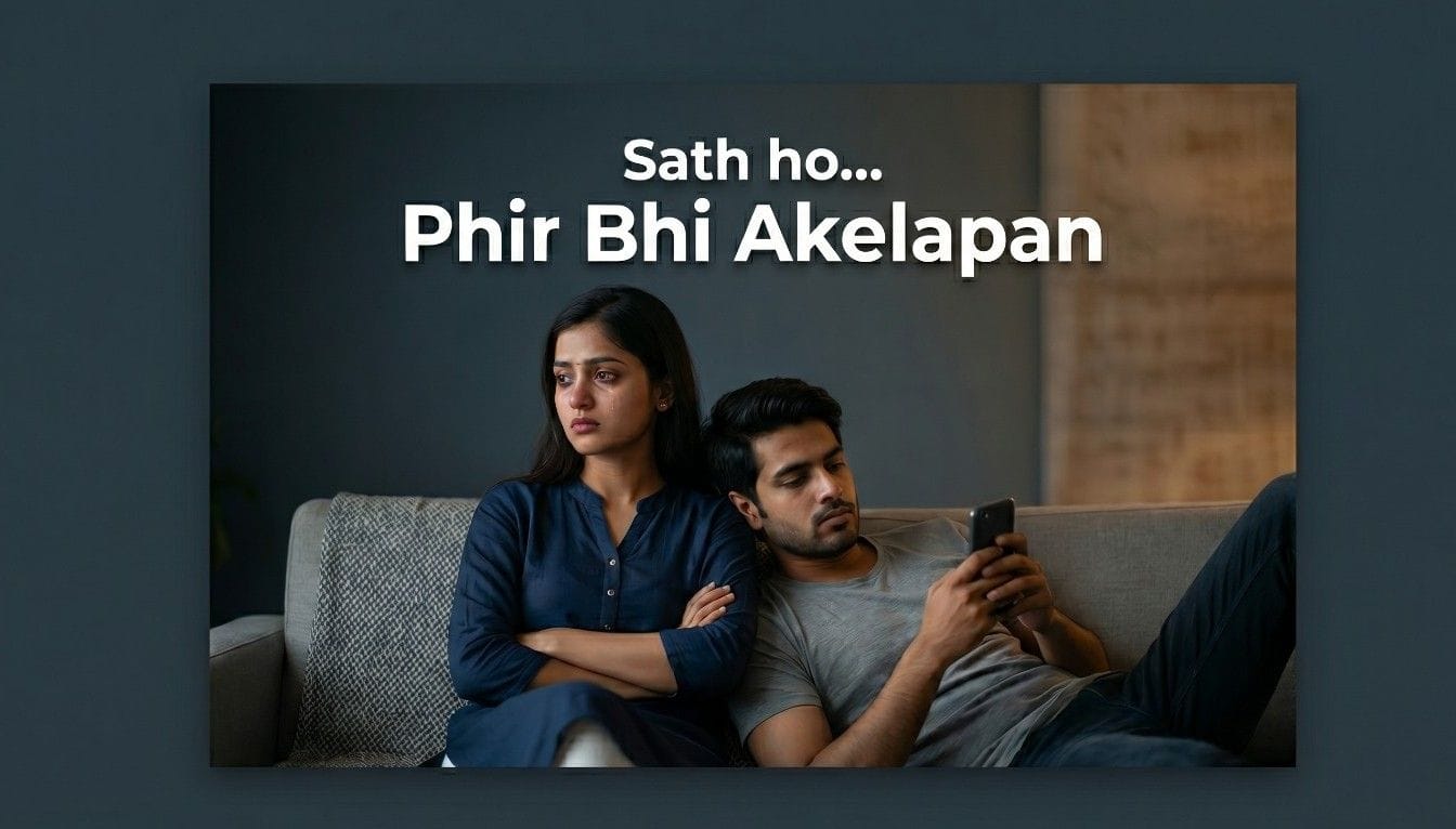 Lonely in relationship feeling emotional disconnect and sadness