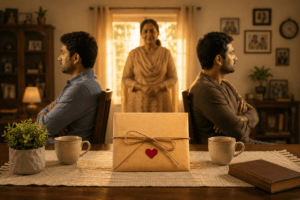 Do naraz bhaiyon ke beech Maa ka khat, emotional family relationship story in Hindi