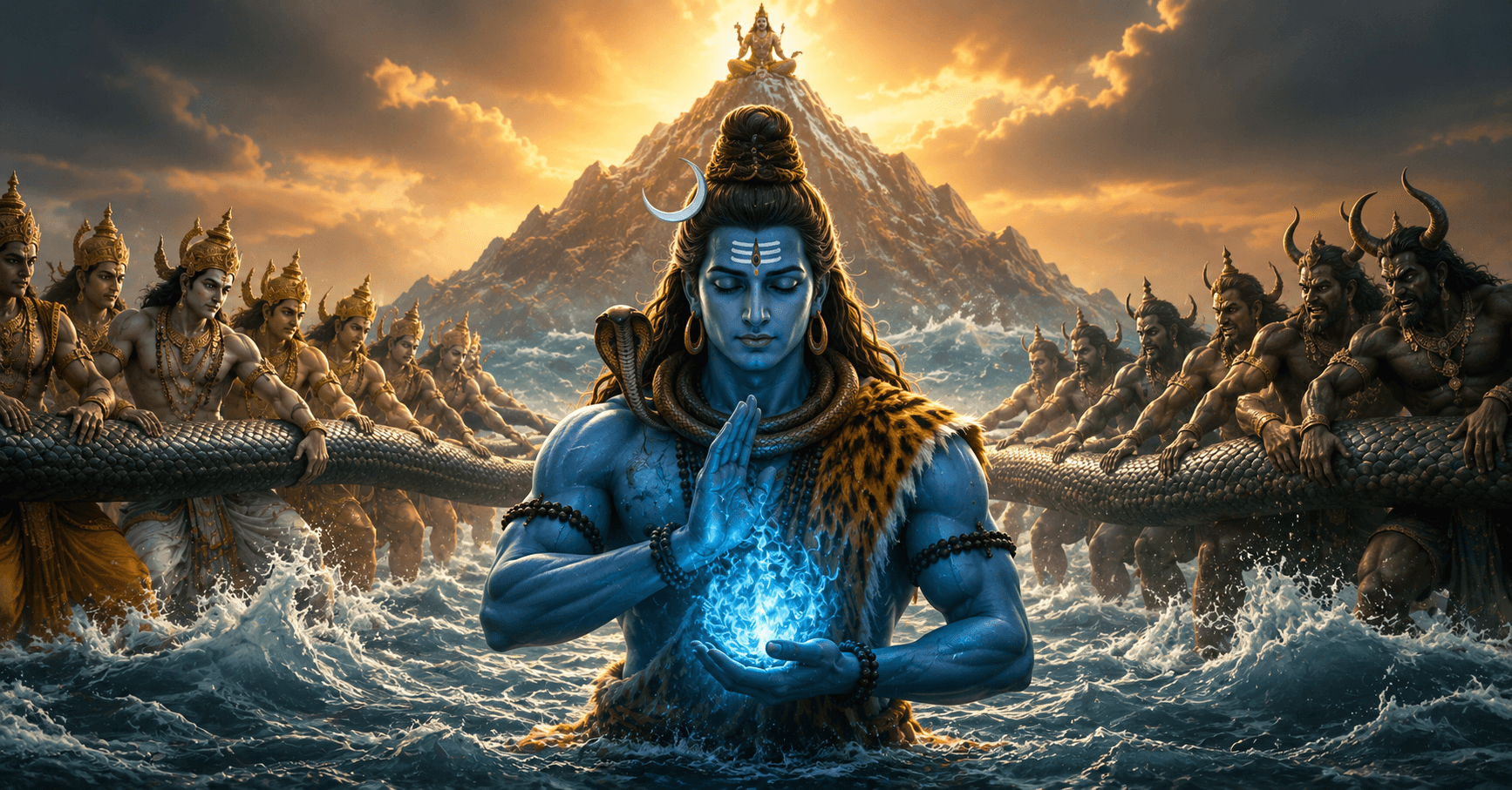 Bhagwan Shiv Ne Halahal Vish Kyun Piya? Samudra Manthan Ki Asli Seekh