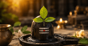 Shivling par arpit teen pattiyon wala Belpatra, Mahadev upasana aur Shiv puja ki parampara