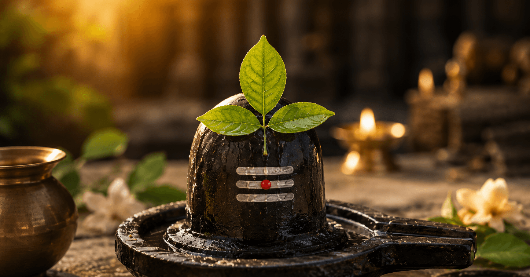 Shivling par arpit teen pattiyon wala Belpatra, Mahadev upasana aur Shiv puja ki parampara